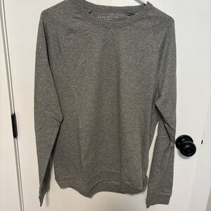 J. Crew Heather Gray Crewneck Tee